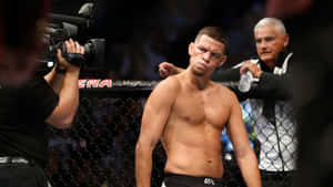 Mixed Martial Artist Nate Diaz Ufc 202 Wallpaper