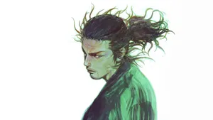 Miyamoto Musashi Samurai Artwork Wallpaper