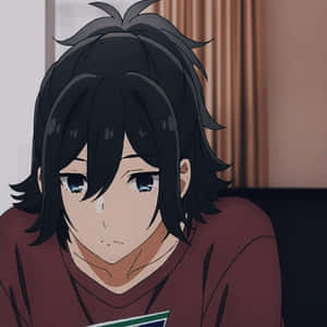 Miyamura Anime Character Profile Wallpaper