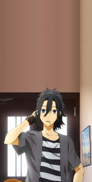 Miyamura Casual Look Pfp Wallpaper