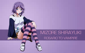 Mizore Shira Uk Rosado To Vampire Wallpaper