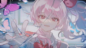 Mizuki Akiyama Anime Portrait Wallpaper