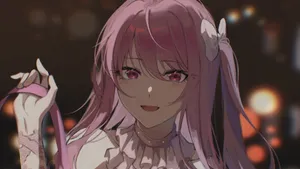 Mizuki Akiyama Character Art Wallpaper