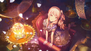 Mizuki Akiyama Dreamy Fantasy Scene Wallpaper