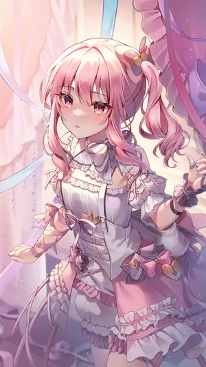 Mizuki Akiyama Elegant Outfit Wallpaper