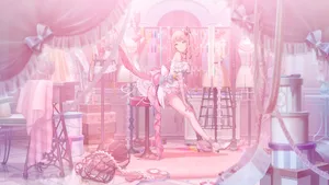 Mizuki Akiyama Fashion Studio Wallpaper