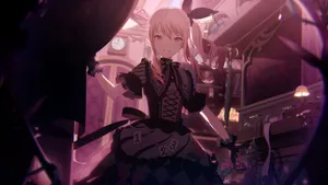 Mizuki Akiyama Gothic Style Wallpaper