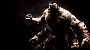 Mk11 Shokan Goro Dark Wallpaper