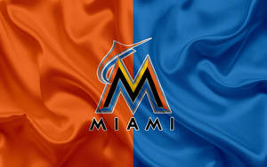 Mlb Miami Marlins Flag Wallpaper