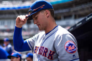 Mlb Player Brandon Nimmo New York Mets Wallpaper