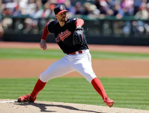 Mlb Player Corey Kluber Cleveland Indians Wallpaper