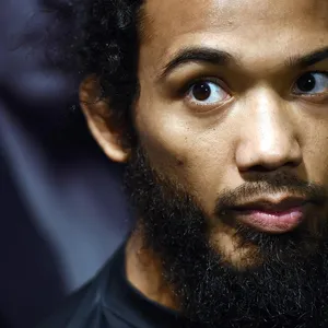 Mma Fighter Ben Henderson Close Up Shot Wallpaper