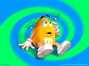 Mms Dizzy Yellow Wallpaper