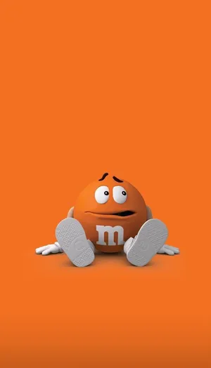 Mms Nervous Orange Wallpaper
