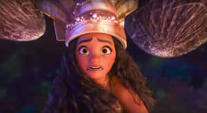 Moana Astonished Underwater Wallpaper