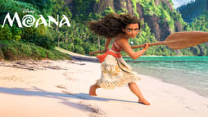 Moana Beach Adventure Wallpaper