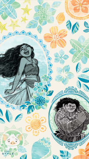 Moana Polynesian Inspired Artwork Wallpaper