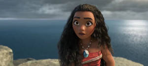 Moana Wide Eyes Wallpaper