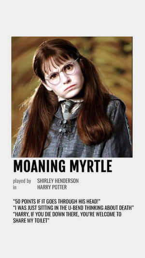 Moaning Myrtle Character Profile Wallpaper