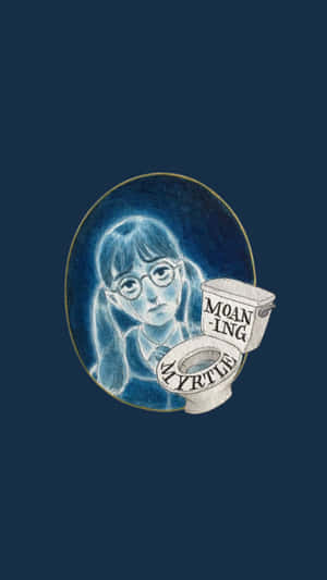 Moaning Myrtle Ghost Character Wallpaper