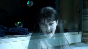 Moaning Myrtle Ghost Scene Wallpaper