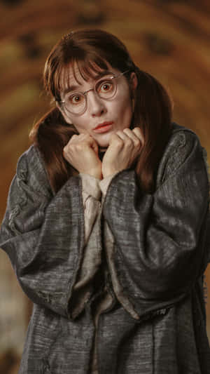 Moaning Myrtle Inspired Costume Wallpaper