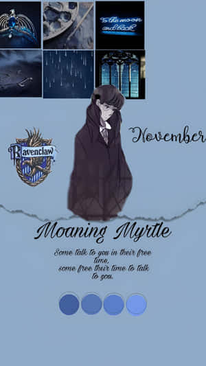 Moaning Myrtle Ravenclaw Tribute Wallpaper