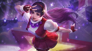 Mobile Legends Heroes Athena Asamiya Wallpaper