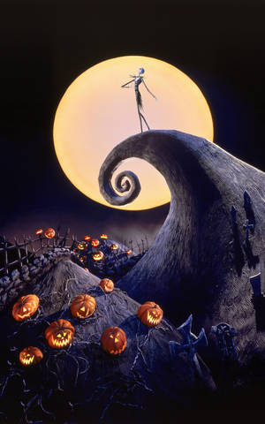 Mobile Nightmare Before Christmas Wallpaper