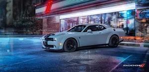 Modern And Muscle – The Dodge Challenger 4k Wallpaper