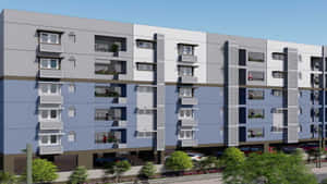 Modern Apartment Complex Newry Wallpaper