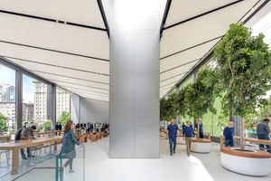 Modern Apple Store Interior Design Wallpaper