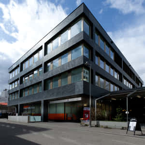 Modern Architecture Aarau Building Wallpaper