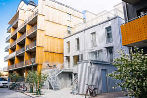 Modern Architecture Linkoping Sweden Wallpaper