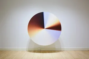 Modern Art Color Wheel Projection Wallpaper