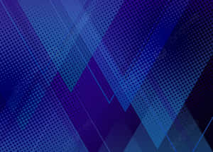 Modern Blue Geometric Pattern Wallpaper