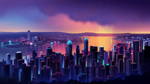 Modern Cityscape Wallpaper