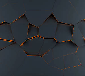 Modern Cracked Digital Art Wallpaper