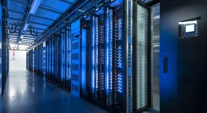 Modern Data Center Server Room Wallpaper