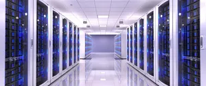 Modern Data Center Server Room Wallpaper