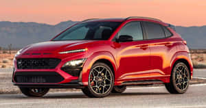 Modern Electric Vehicle On Road Wallpaper