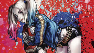 Modern Harley Quinn Artwork Wallpaper