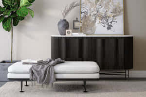 Modern Living Room Decor Wallpaper