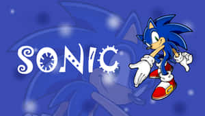 Modern Sonic In Action Wallpaper