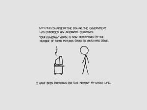 Modern Technology Workstation With Multiple Monitors Wallpaper