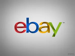 Modern Textured Ebay Uk Logo Wallpaper