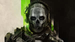 Modern Warfare2 Ghost Operator Artwork Wallpaper