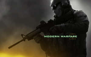 Modern Warfare2 Soldier Silhouette Wallpaper