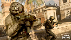 Modern Warfare2 Soldiersin Combat Wallpaper