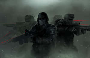 Modern Warfare2 Squad Advancing Wallpaper